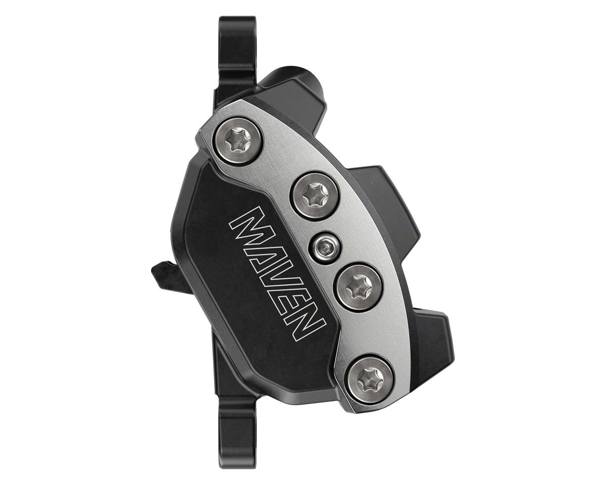 SRAM Maven Ultimate Hydraulic Disc Brake (Silver/Black) (Left) (Post Mount) (Caliper Included)