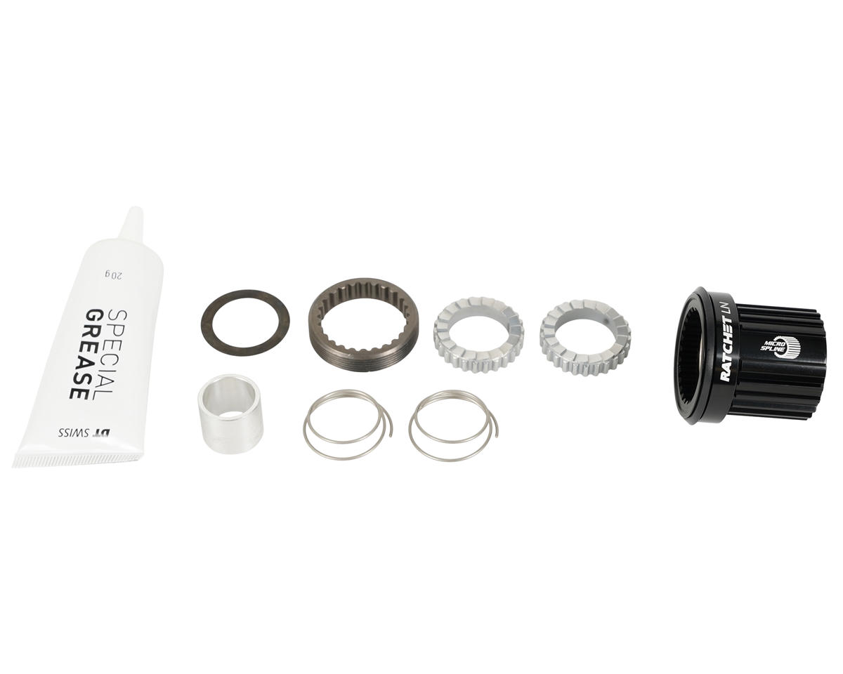 Specialized DT Swiss Ratchet LN Alloy Freehub Upgrade Kit (Black) (18T) (Shimano Micro Spline)