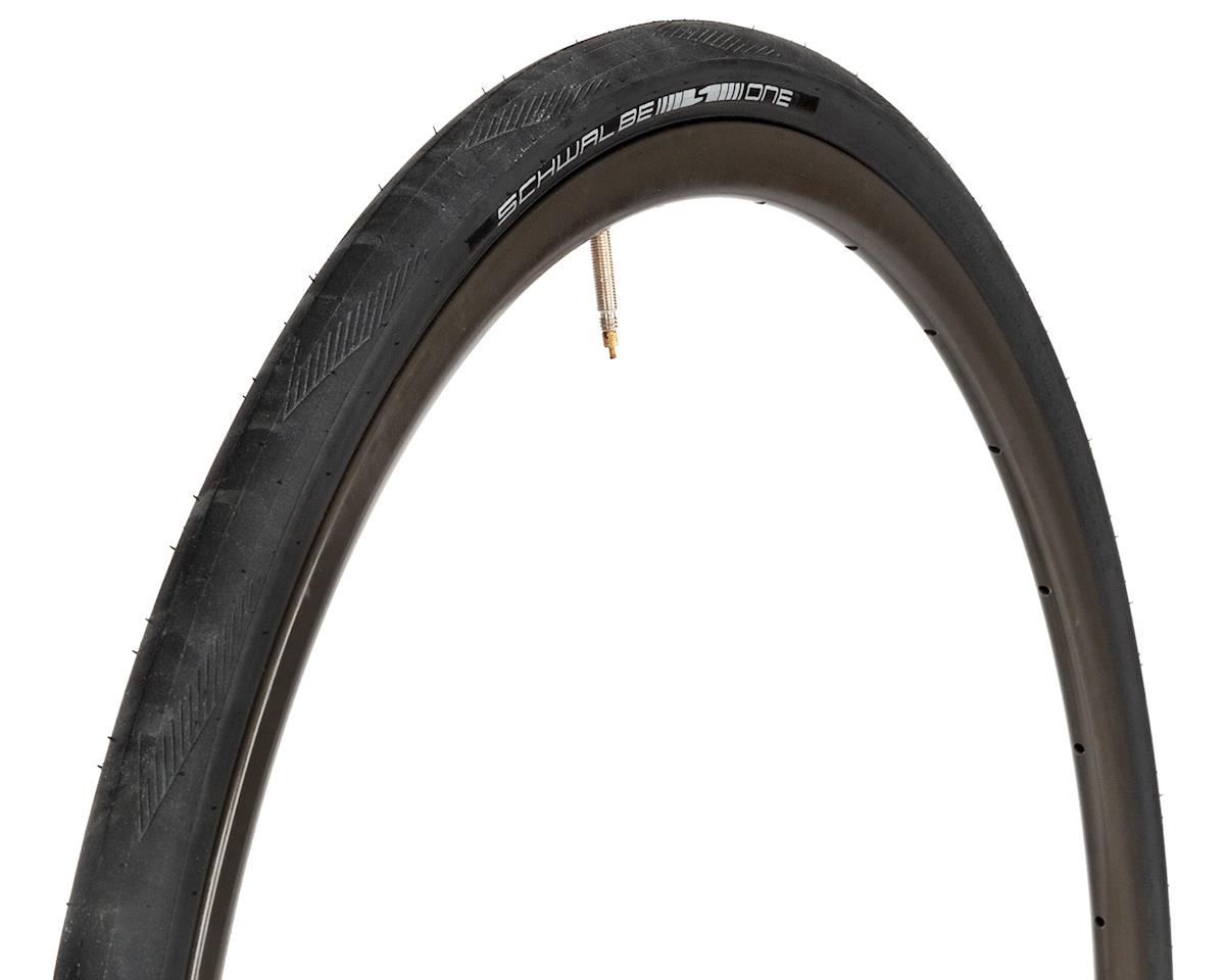 Schwalbe One Tubeless Road Tire (Black) (700c) (30mm) (Addix/RaceGuard) (Performance Line)
