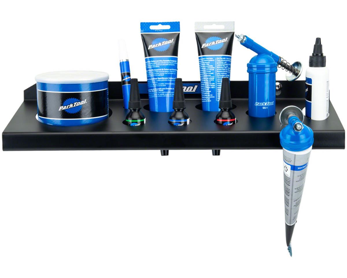 Park Tool JH-2 Wall-Mounted Lubricant And Compound Organizer (Black)
