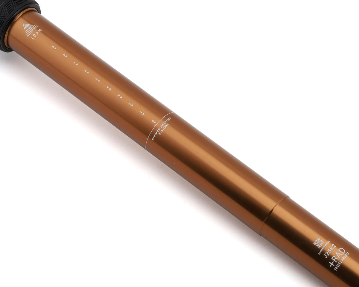 PNW Components Loam Dropper Post Gen 2 (LTD Bronze) (30.9mm) (225mm) (Internal Routing) (Lever Not Included)