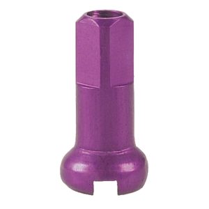 DT Swiss Alloy Nipples (Purple) (1.8 x 12mm) (Box of 100)