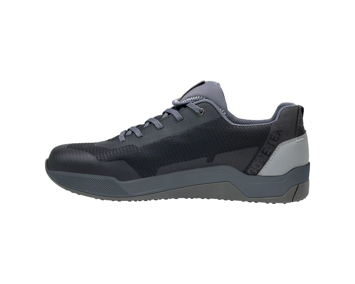 Sidi Motus GTX Flat Pedal Mountain Bike Shoes (Black/Grey) (39)