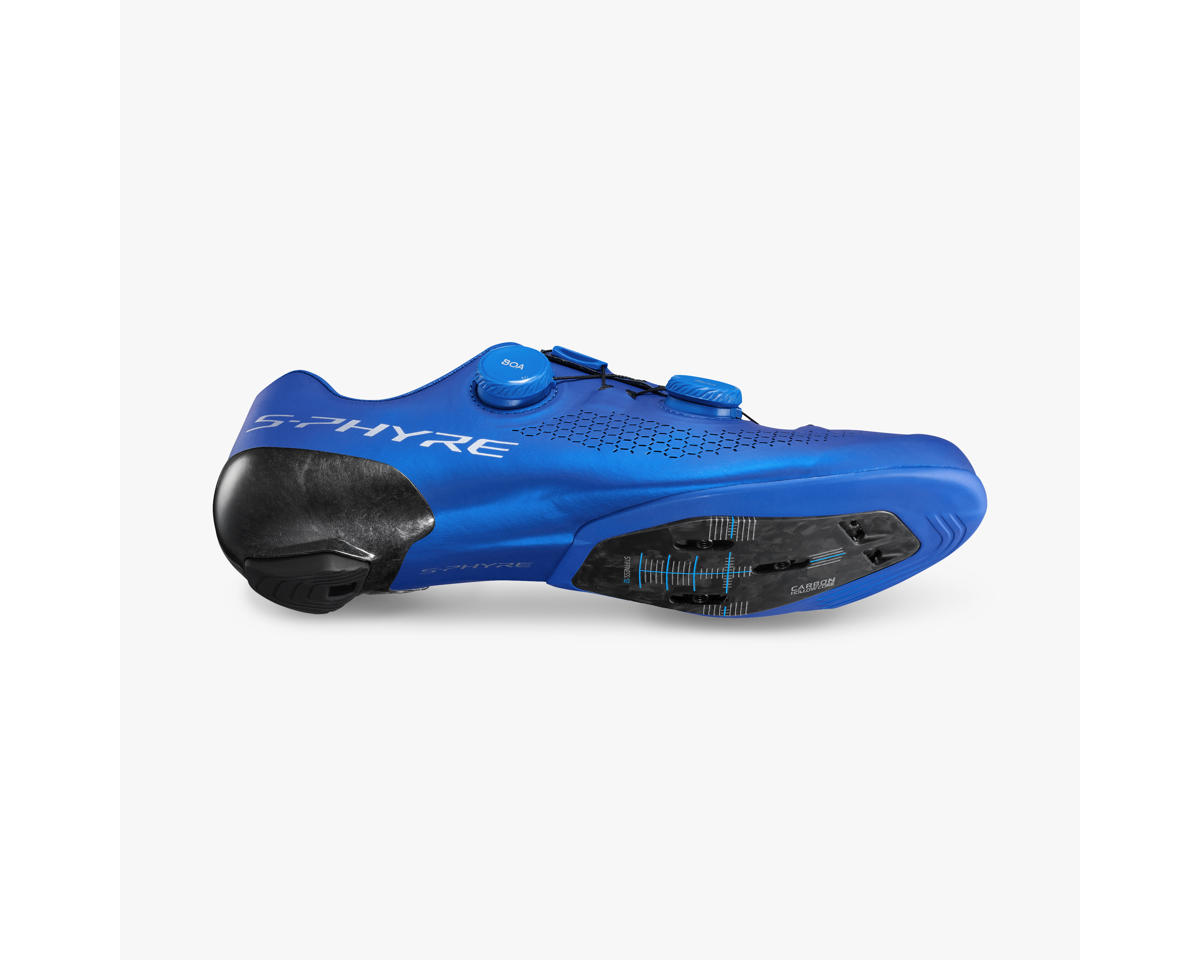 Shimano SH-RC910 S-PHYRE Road Bike Shoes (Blue) (42) (Standard)