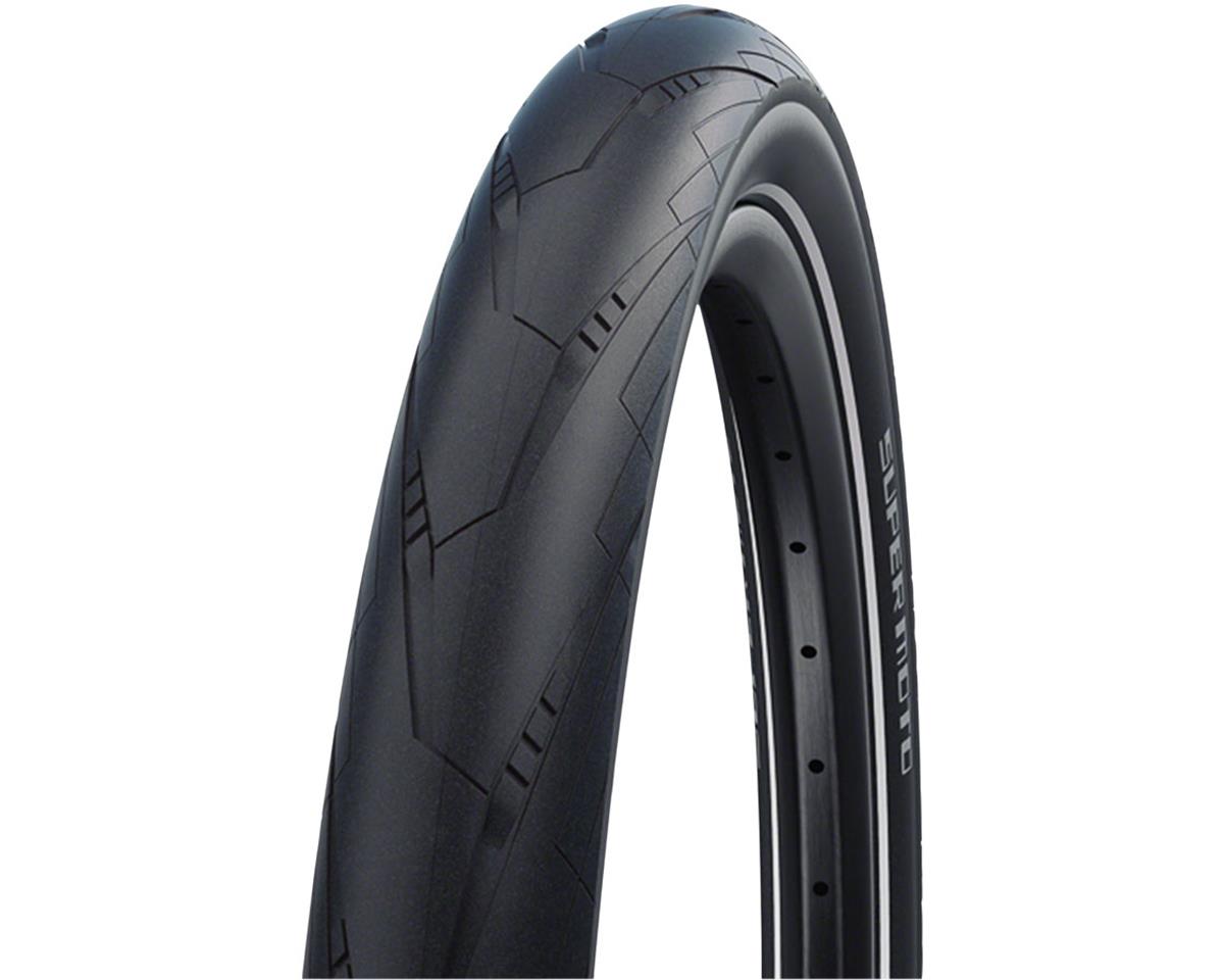 Schwalbe Super Moto E-Bike Tire (Black/Reflex) (27.5″) (2.4″) (Wire) (Addix Tour/Double Defense)