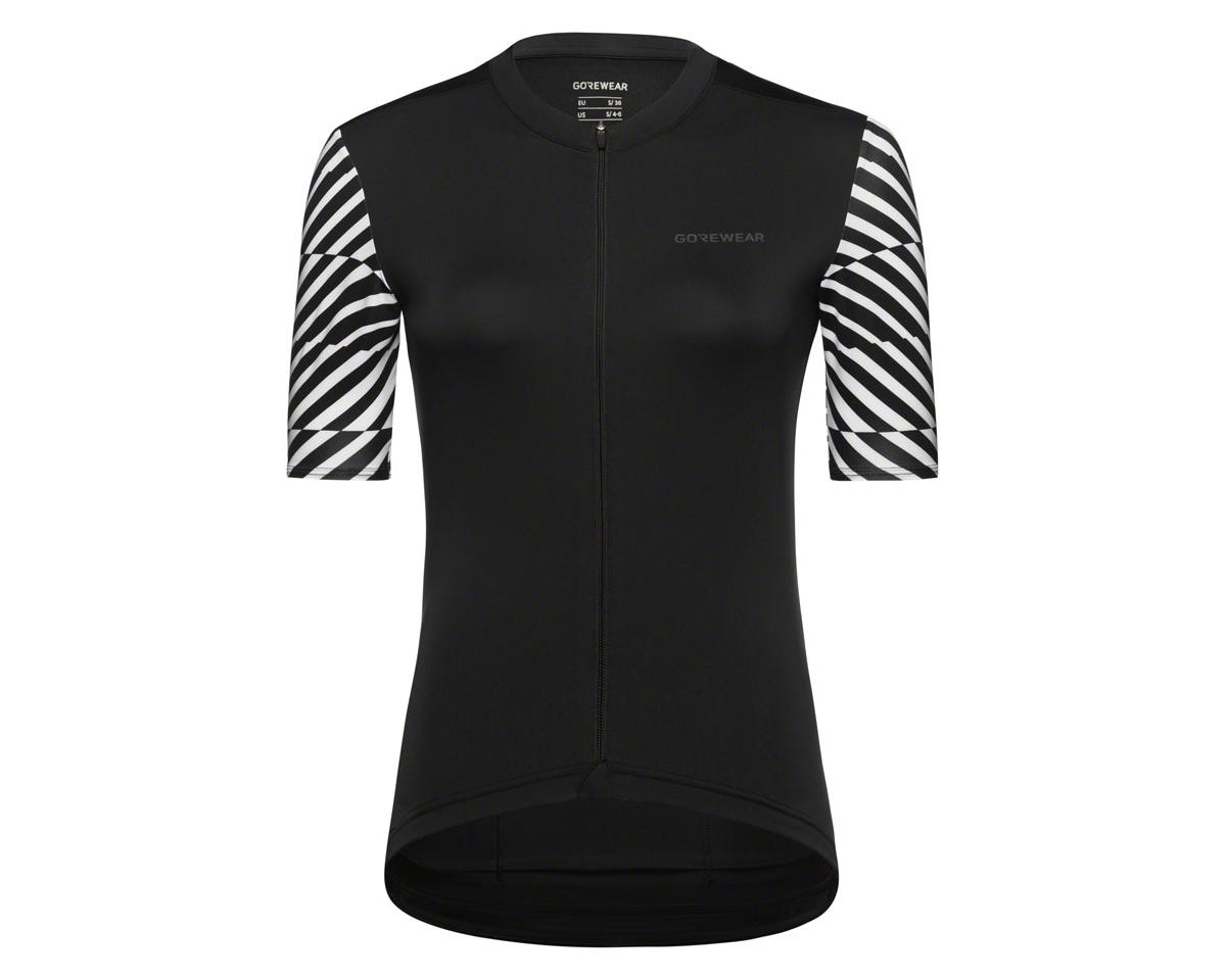 Gore Wear Swiftride Optical Jersey (Black/White) (Women’s) (S)