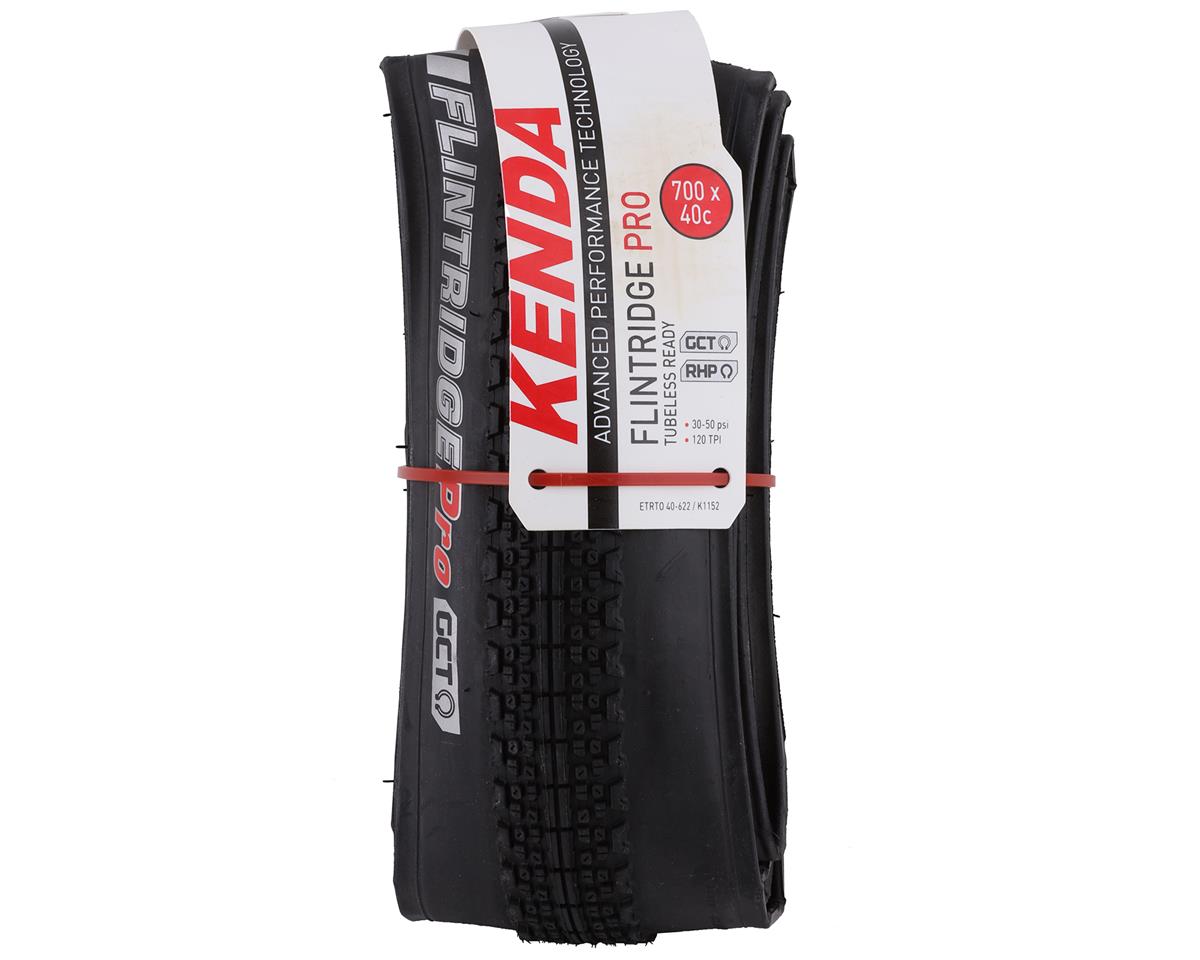 Kenda Flintridge Pro Tubeless Gravel Tire (700c) (40mm) (GCT) (Black)