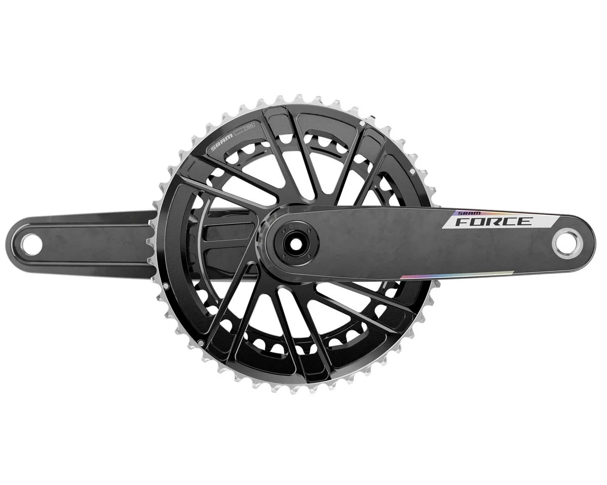 SRAM Force AXS Direct Mount Crankset (Black) (2 x 12 Speed) (DUB) (160mm) (50/37T) (E1)