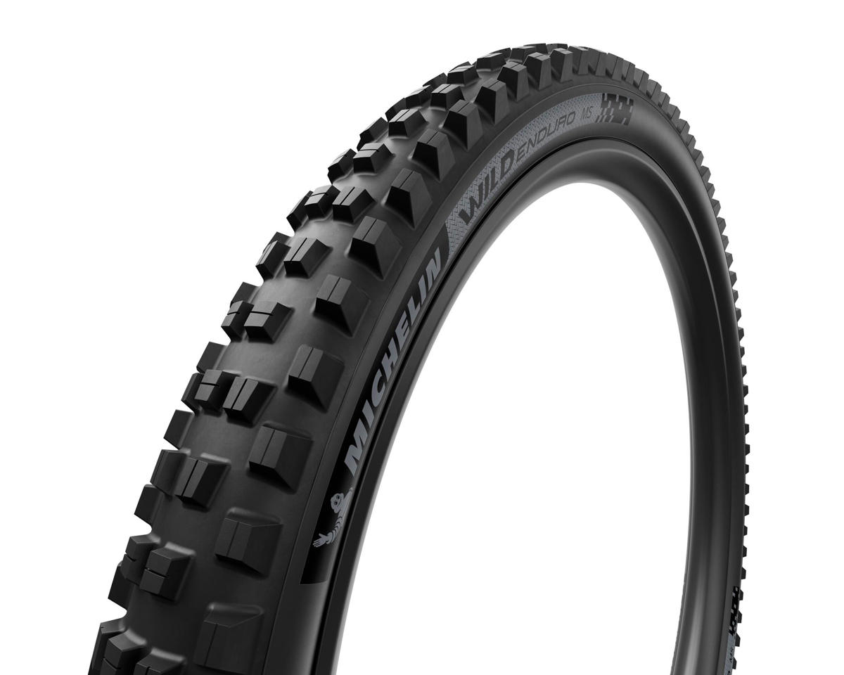Michelin Wild Enduro MS Racing Mountain Tire (Black) (Tubeless) (27.5″) (2.4″) (DARK Logo) (Mixed/Soft)
