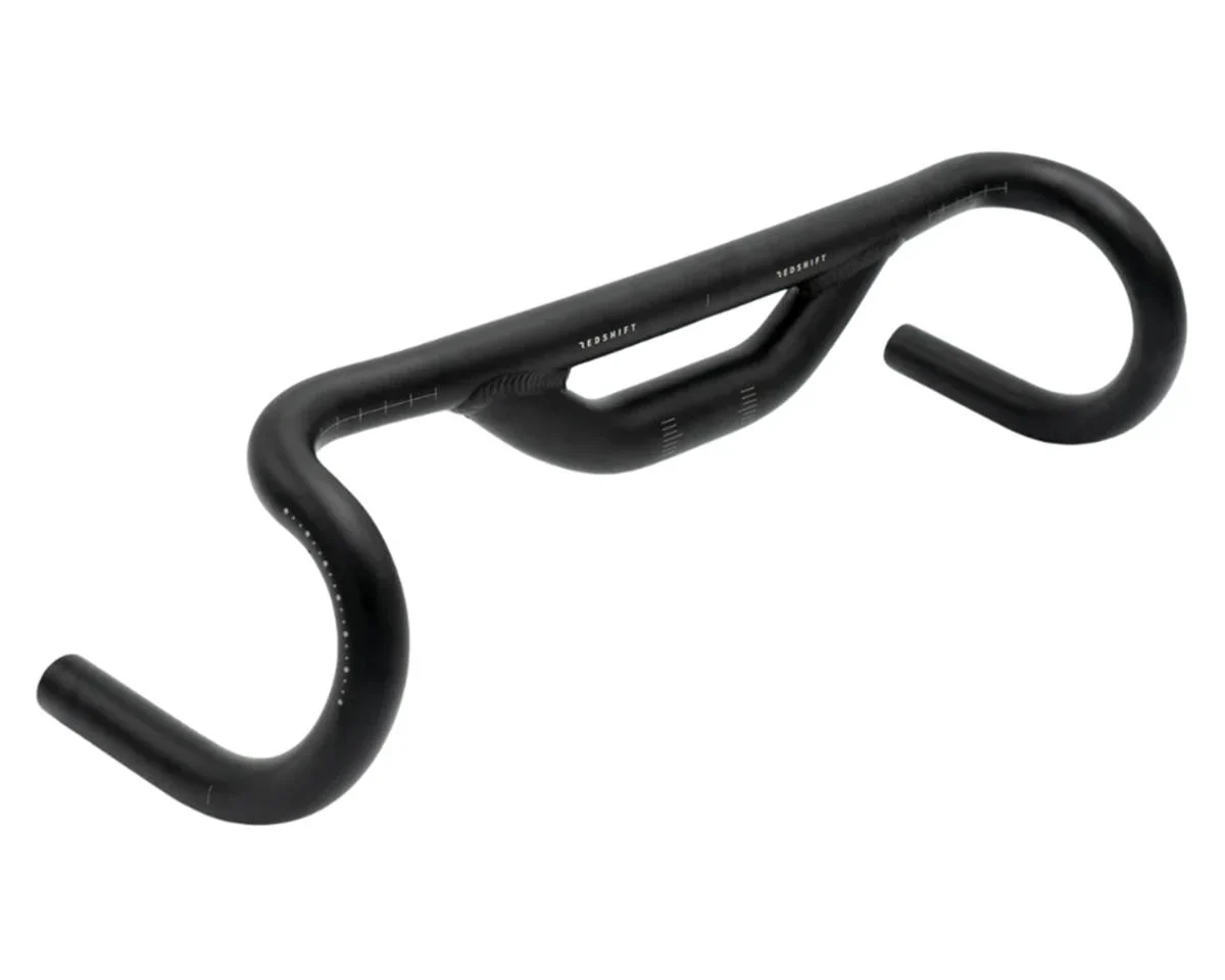 Redshift Sports Low Flare Top Shelf Drop Handlebar (Black) (50mm Rise) (41cm) (10° Flare)