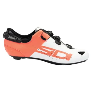 Sidi Shot 2S Pro Road Shoes (White/Coral) (40.5)