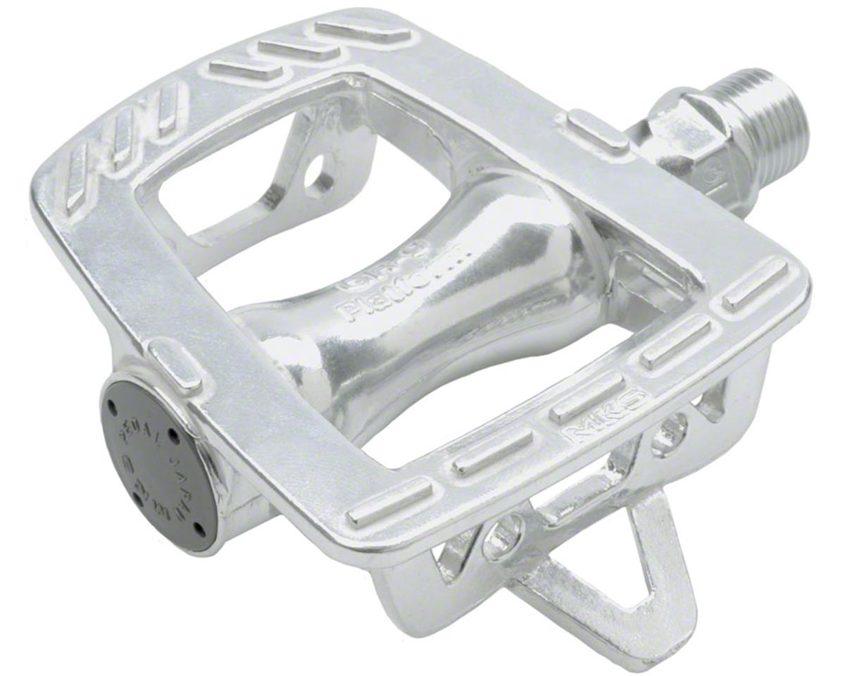 MKS GR-9 Platform Road Pedals (Silver) (Toe Clip Compatible)