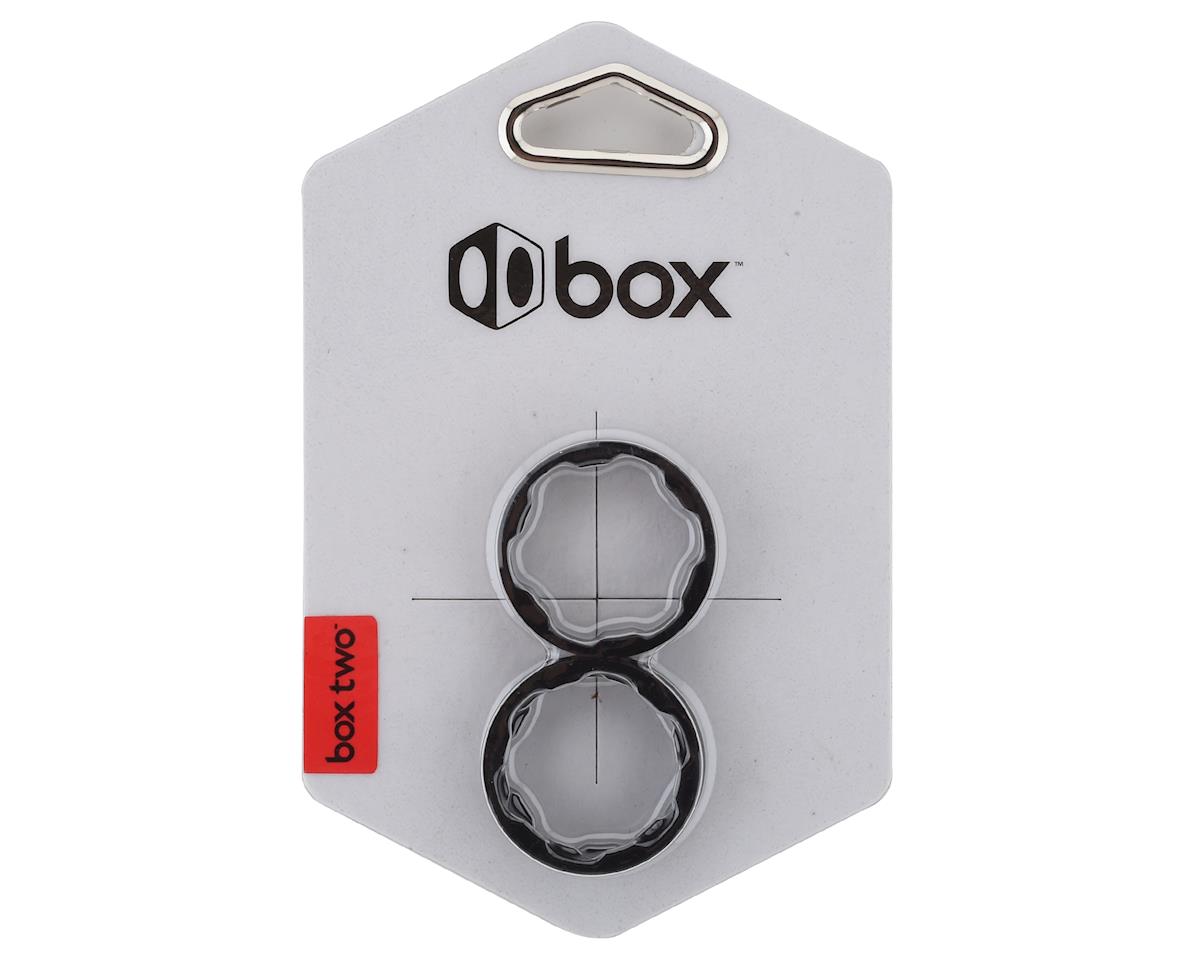 Box Two Headset Spacer Kit (Black) (5) (1-1/8″)