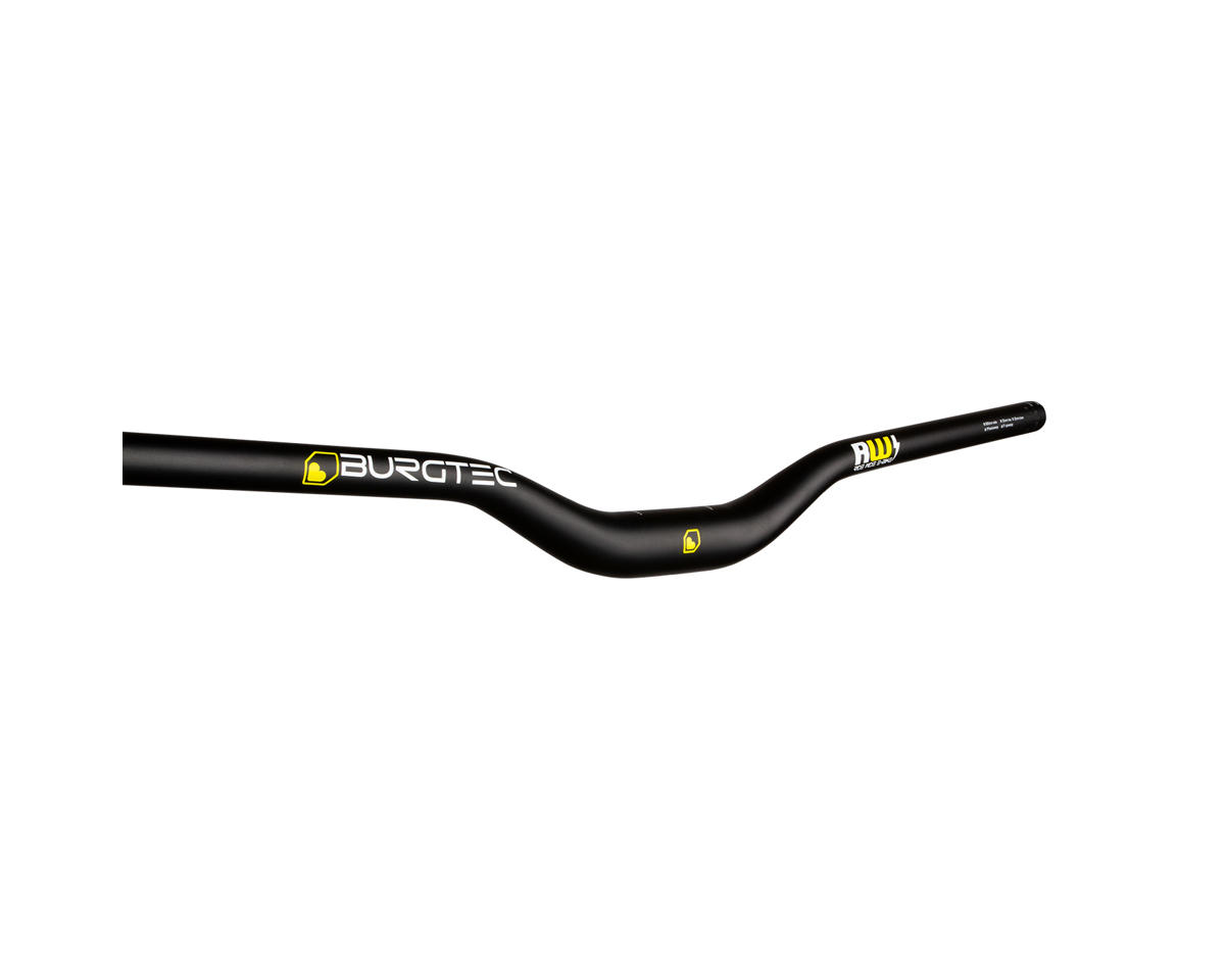 Burgtec Ride Wide E-Bike Riser Bar (Black) (35mm Rise) (800mm) (35mm Clamp)