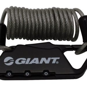 Giant SureLock Flex Combo Air Cable Lock (Black) (2.2mm x 108cm)