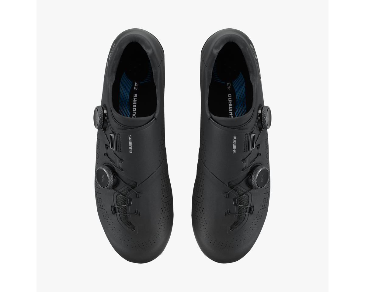 Shimano SH-RC810 Road Bike Shoes (Black) (41) (Wide)