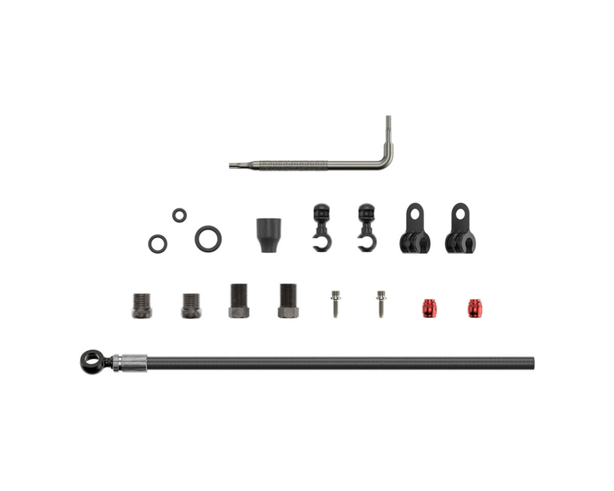 SRAM Disc Brake Hydraulic Tube Kit (Black) (2000mm) (Black Banjo)