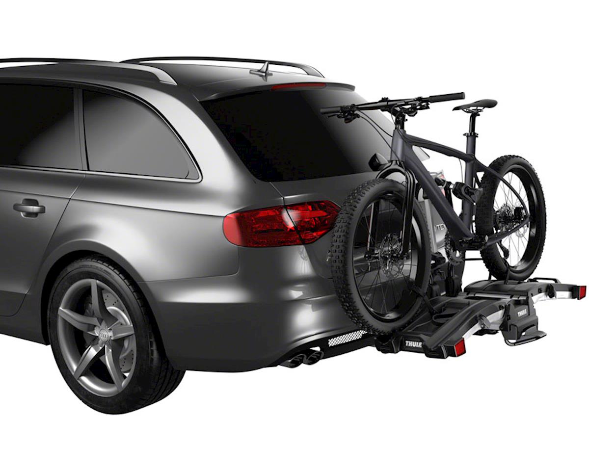 Thule Easyfold XT Hitch Rack (Black/Silver) (2 Bikes) (1.25 & 2″ Receiver)
