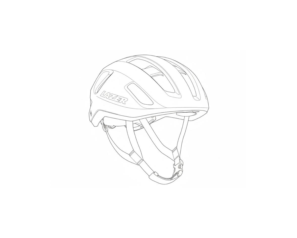 Lazer Sphere Kineticore Aero Helmet (White Silver) (S)