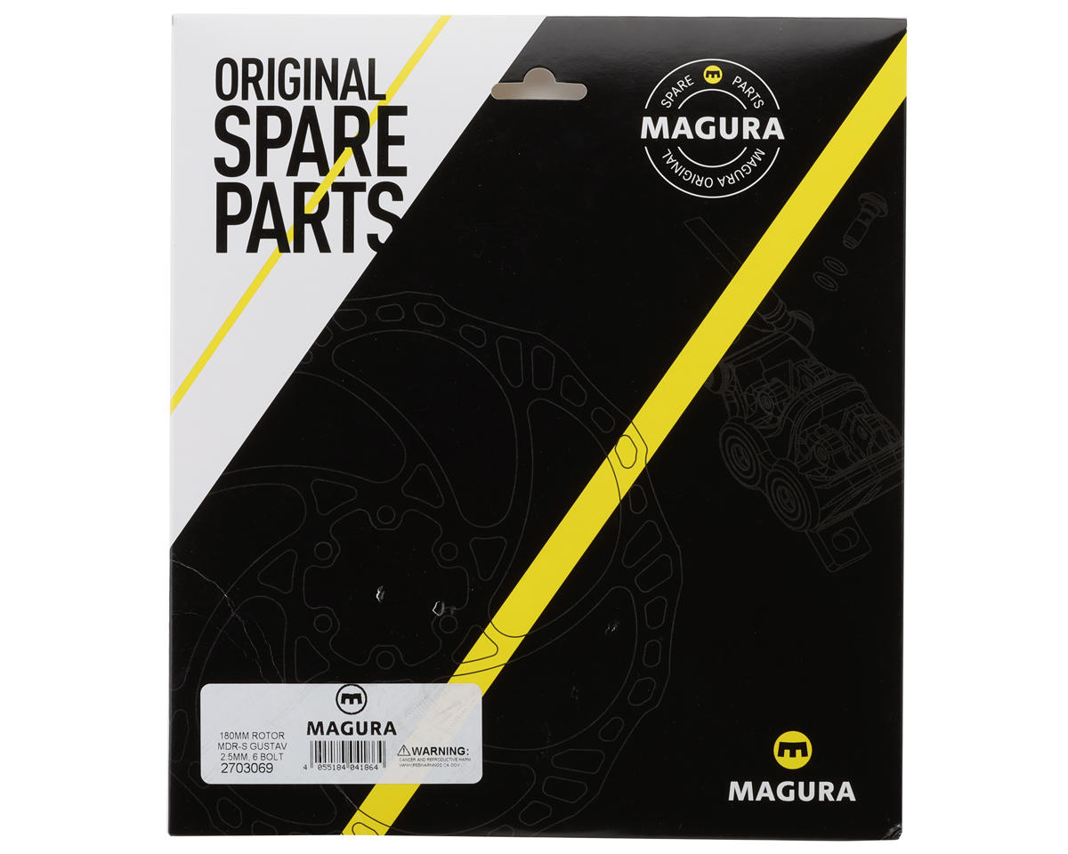 Magura MDR-S Disc Brake Rotor (Silver) (6-Bolt) (180mm) (2.5mm Thick)