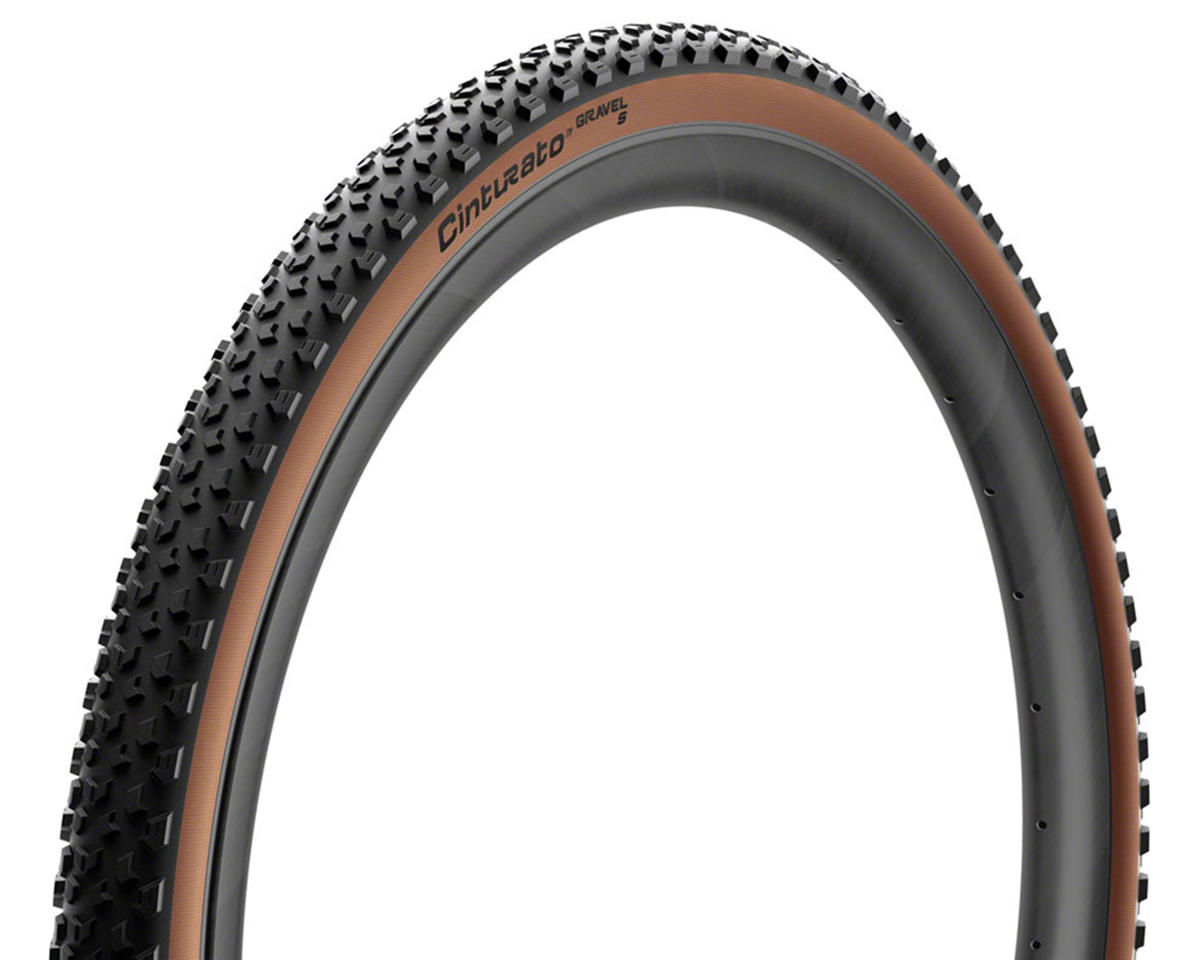 Pirelli Cinturato Gravel S Tubeless Tire (Tan Wall) (700c) (40mm) (SpeedGrip/TechWALL)