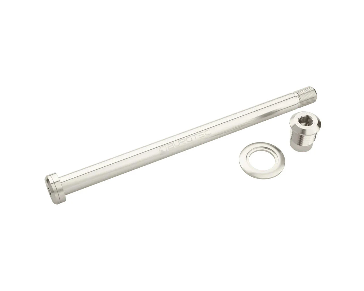 Burgtec Trek 184.5mm Rear Axle (Rhodium Silver)
