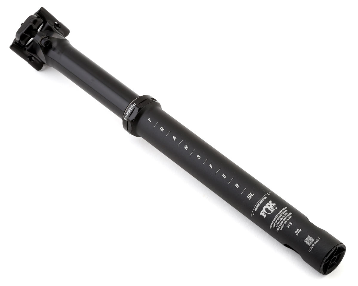 Fox Suspension Transfer SL Performance Elite Dropper Seatpost (Black) (31.6mm) (455mm) (100mm) (Internal Routing) (Remote Not Included)