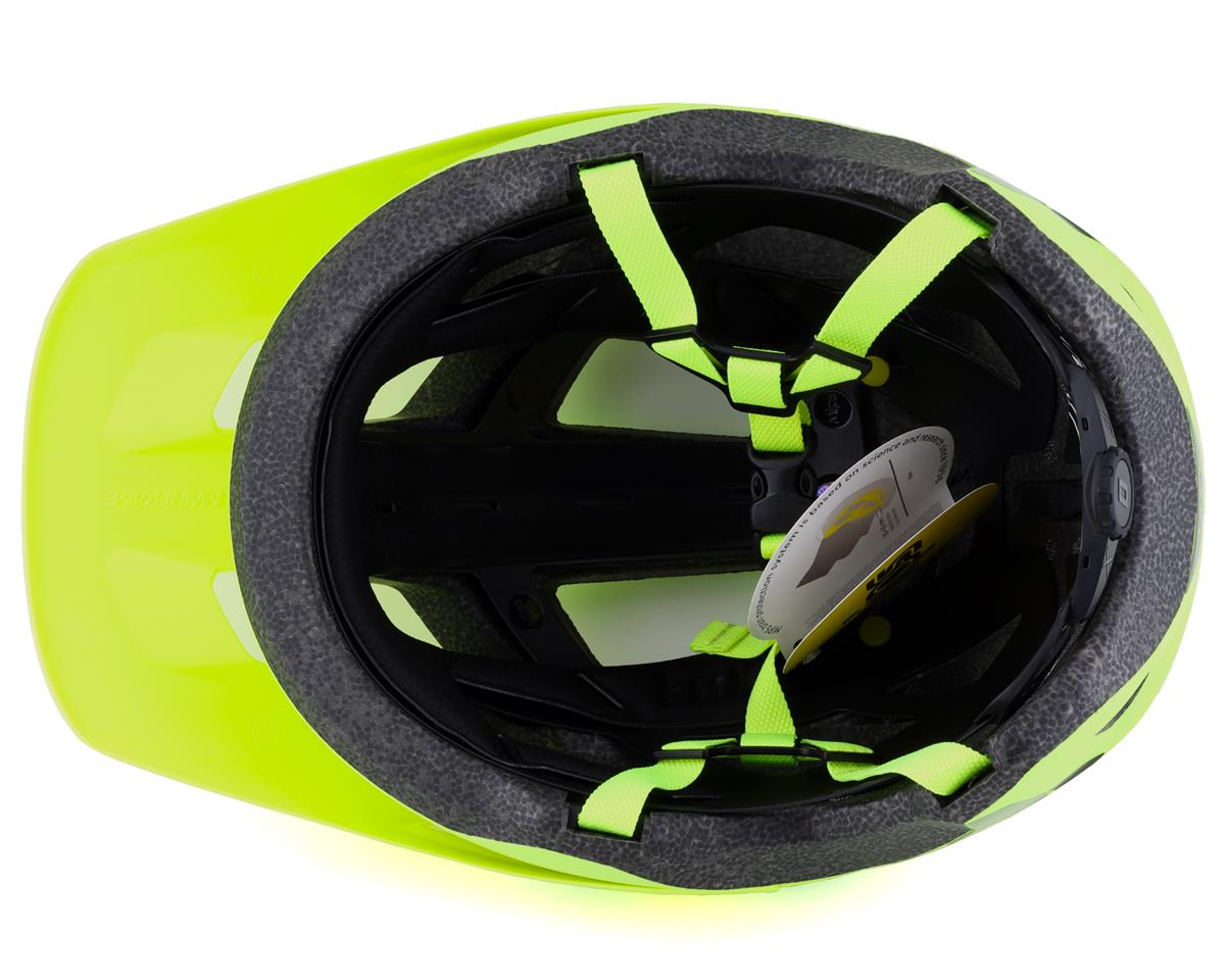 Fox Racing Mainframe MIPS Helmet (Fluorescent Yellow) (S)