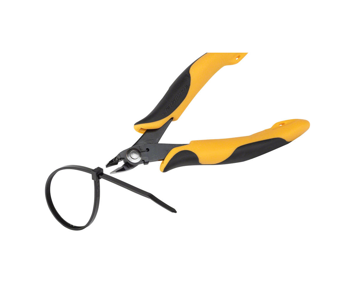 Jagwire Sport Zip-Tie Flush Cutter w/Holding Function (Yellow/Black)