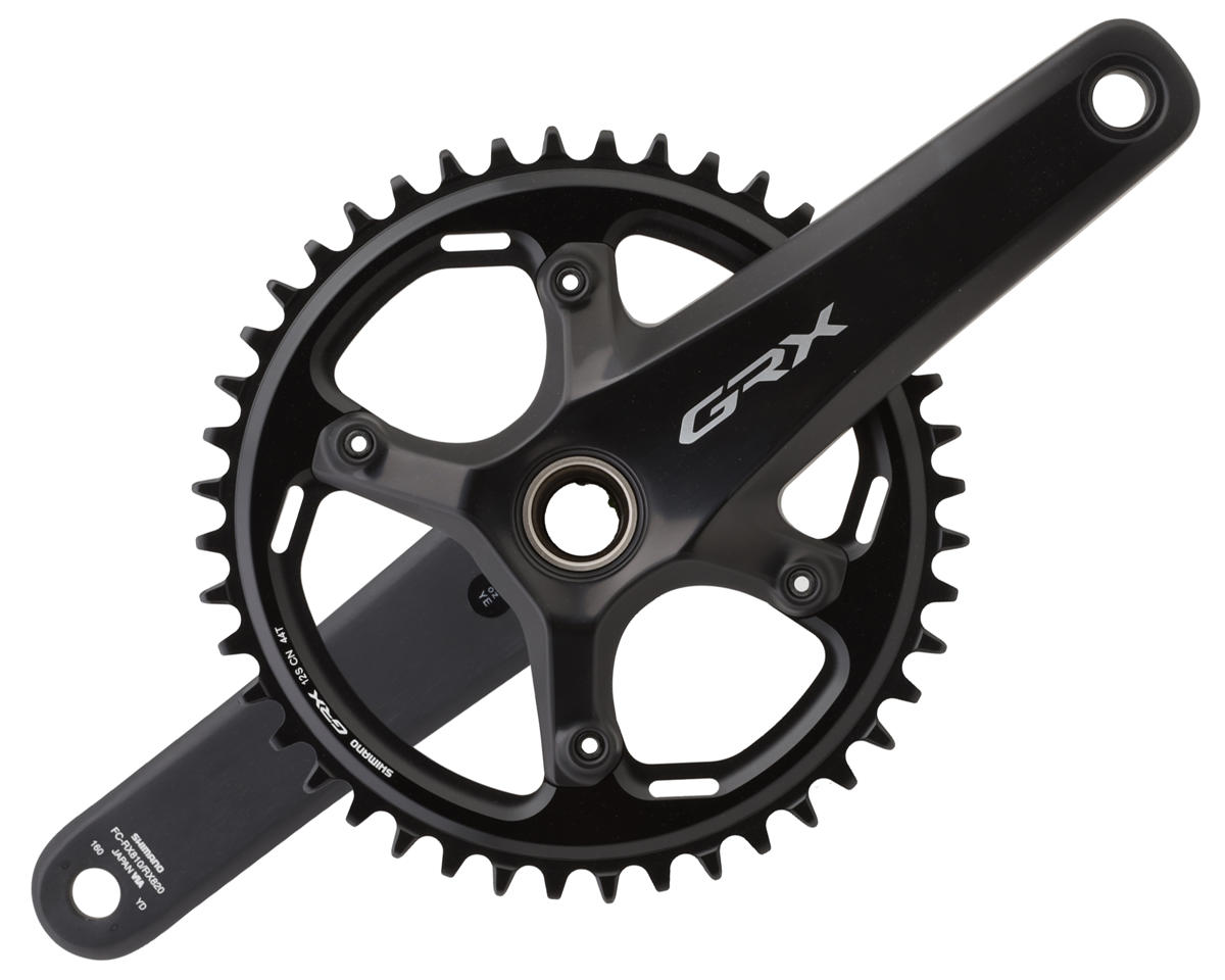 Shimano GRX RX820-1 Crankset (Black) (1 x 12 Speed) (Hollowtech II) (160mm) (44T)