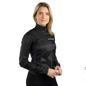 Castelli Women’s Squadra Stretch Jacket (Light Black/Dark Grey) (XS)