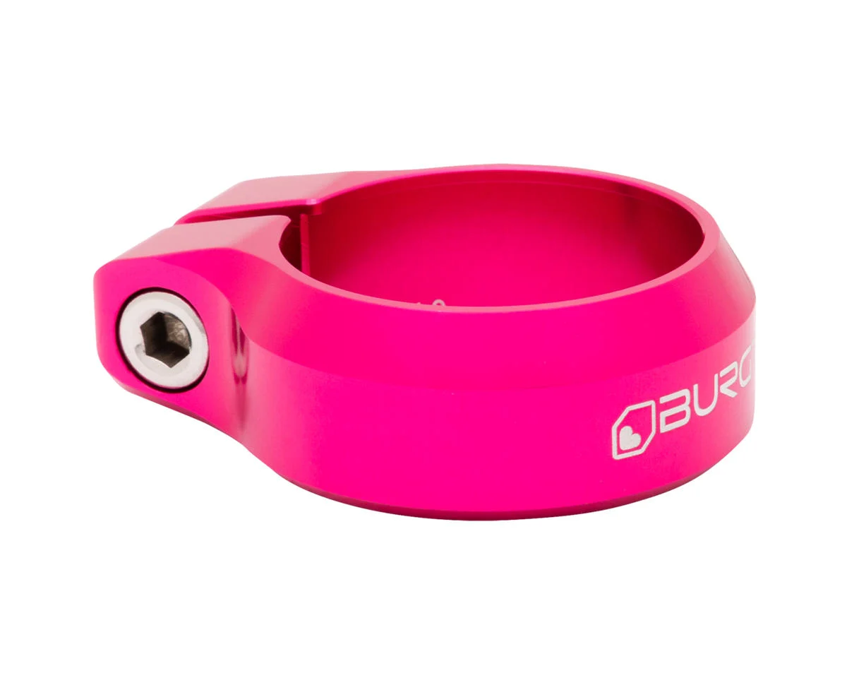 Burgtec Seat Clamp (Toxic Barbie Pink) (34.9mm)