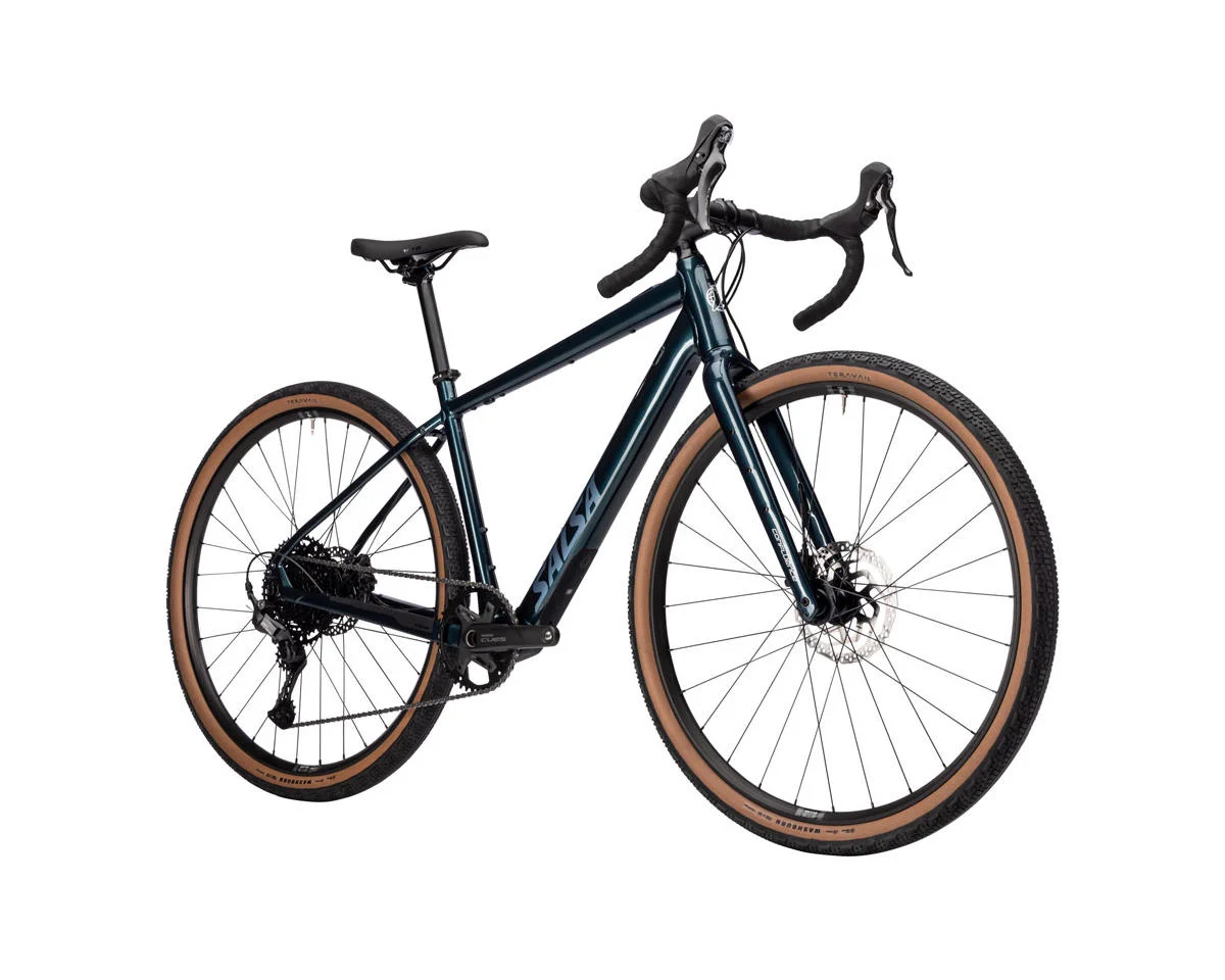 Salsa Confluence Drop Bar Gravel E-Bike (Midnight Blue) (49cm) (Shimano Cues) (1 x 10-Speed)