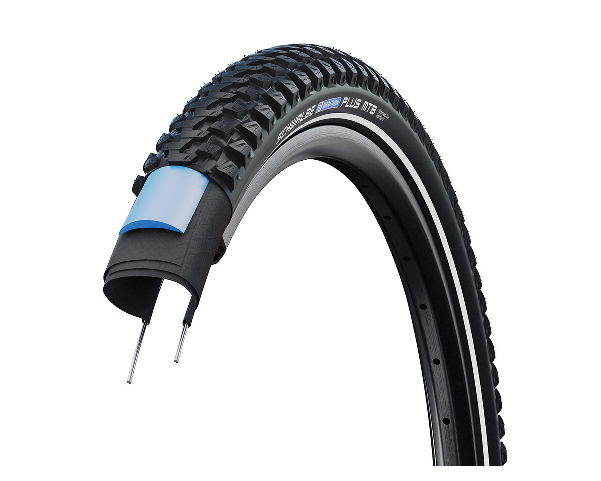 Schwalbe Marathon Plus MTB Tire (Black/Reflective) (29″) (2.25″) (Wire Bead) (Addix/SmartGuard) (E50)