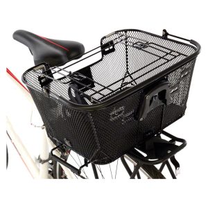 Axiom Pet Basket (Black) (Mounts For Handlebars & Rack)