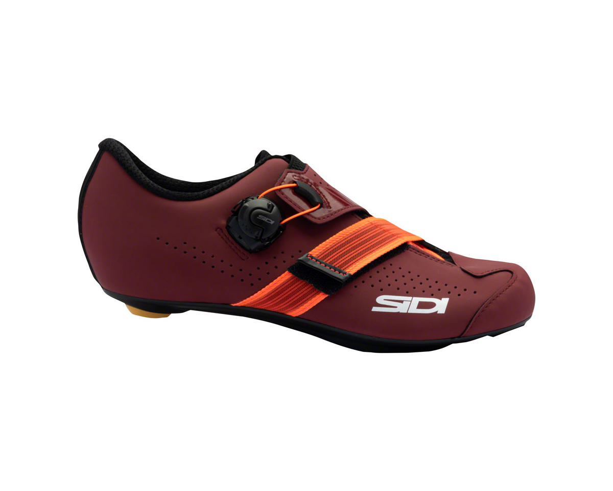 Sidi Women’s Prima Road Shoes (Cabernet/Coral) (37)