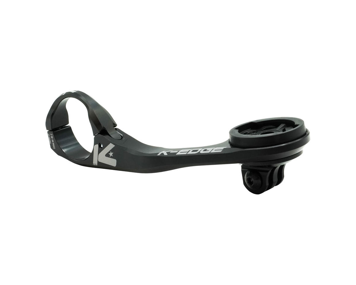 K-Edge Max Combo Mounts (Black) (31.8mm) (w/ GoPro-Style Mount) (Max XXL) (Garmin Insert)