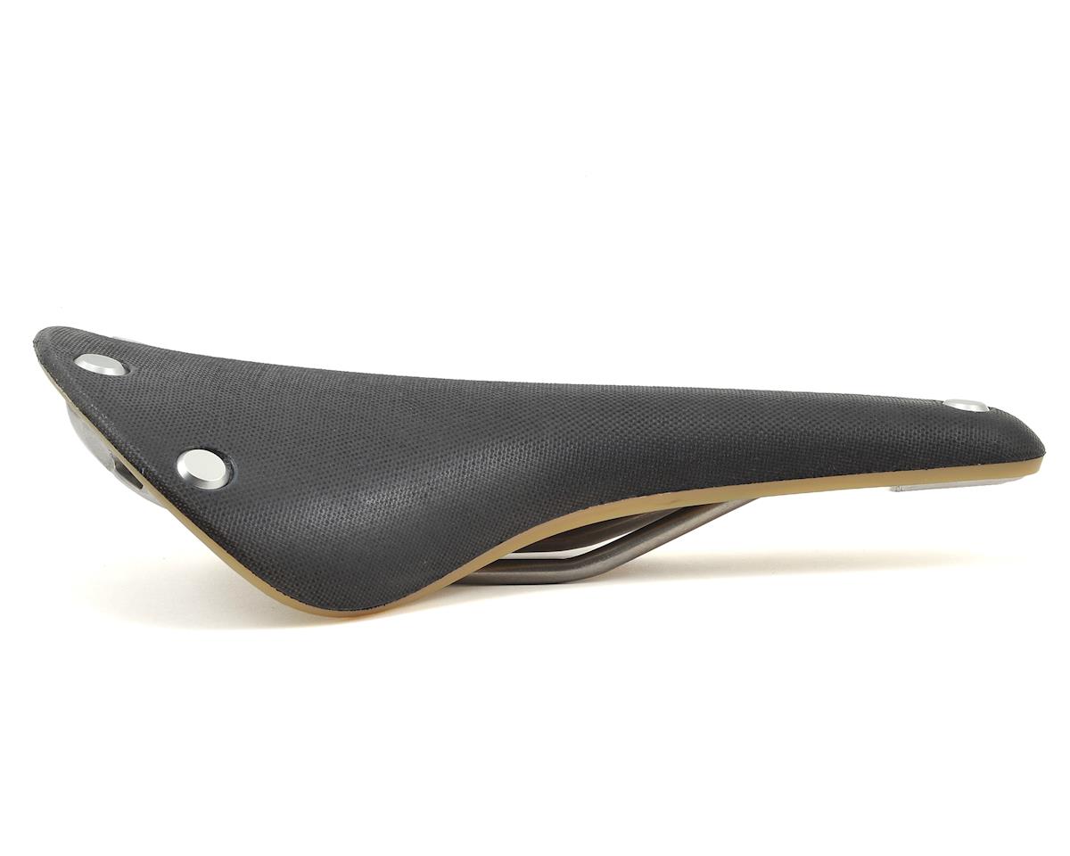 Brooks C17 Special Cambium Saddle (Black) (Steel Rails) (162mm)