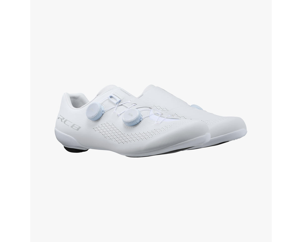 Shimano SH-RC810 Road Bike Shoes (White) (41) (Wide)