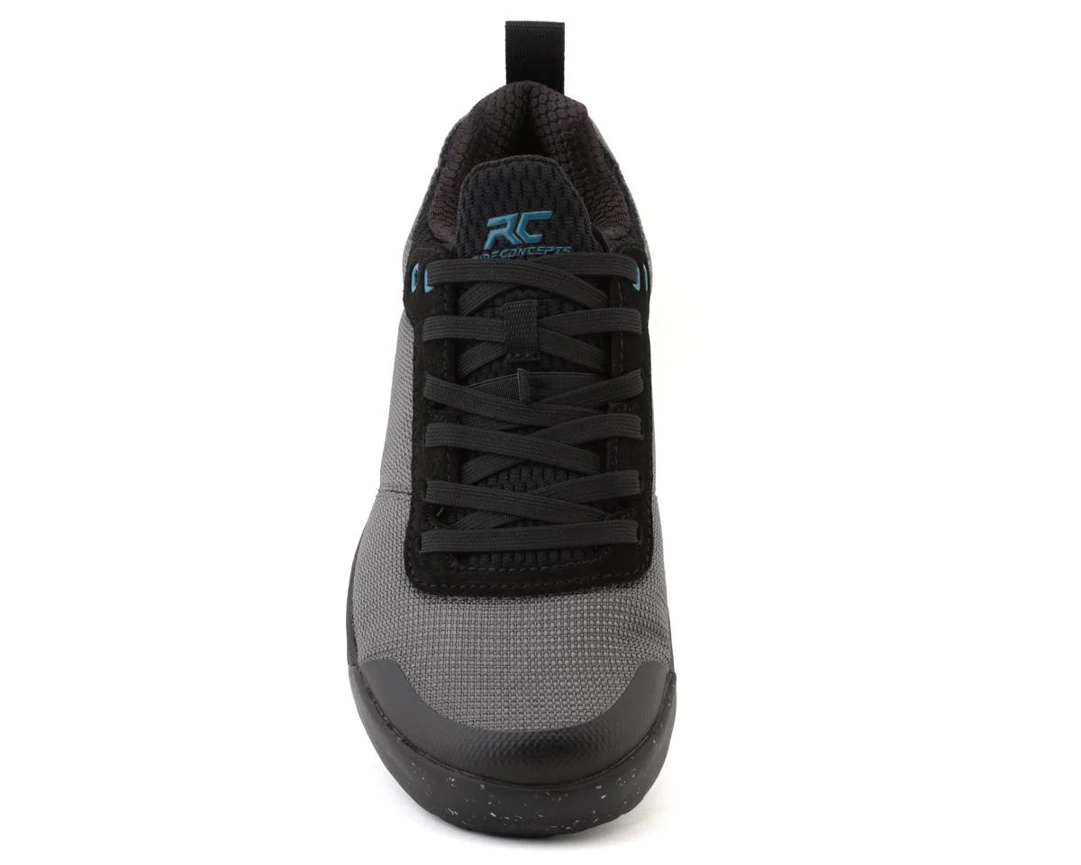 Ride Concepts Women’s Accomplice Flat Pedal Shoes (Charcoal/Tahoe Blue) (9.5)