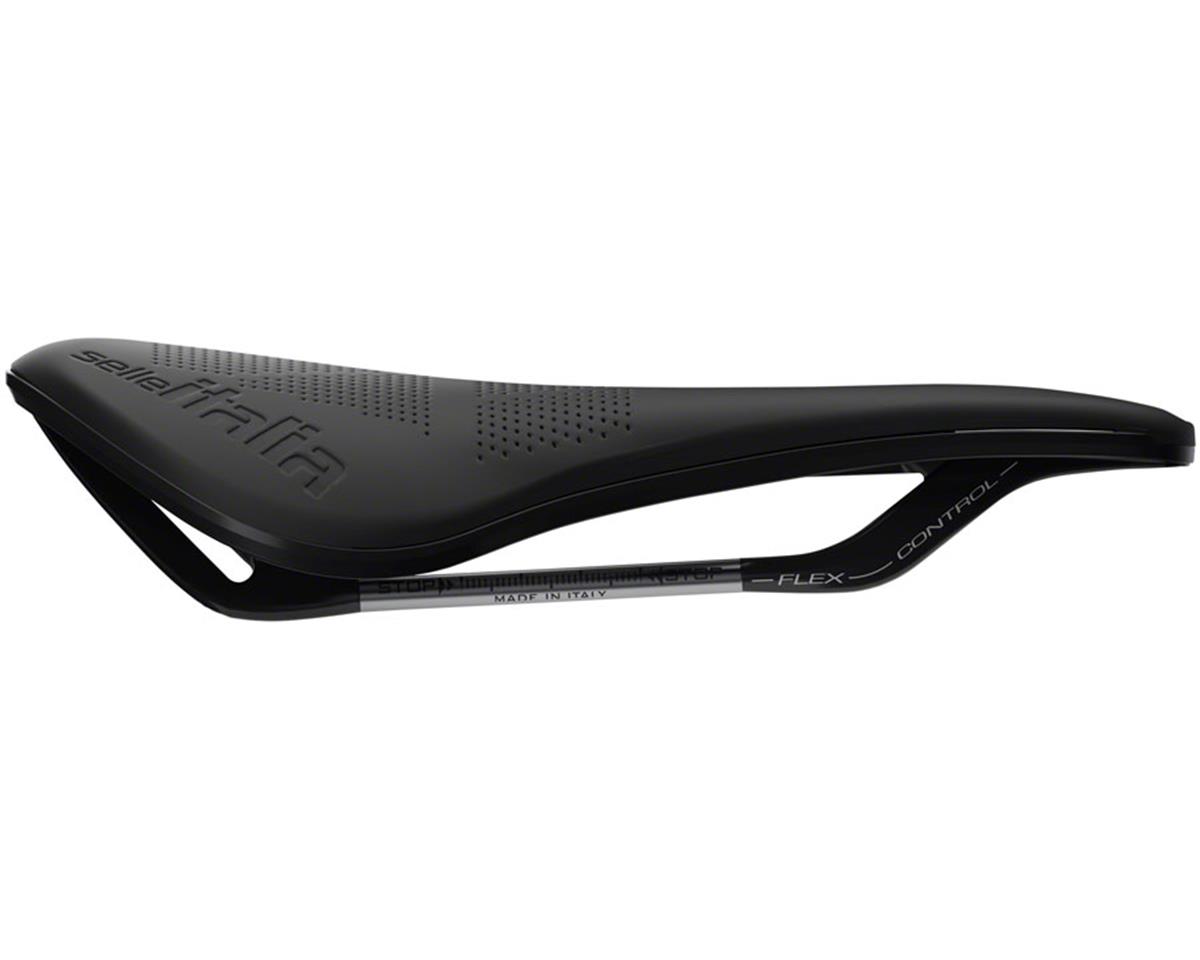 Selle Italia Novus Boost Evo Superflow Saddle (Black) (High Carbon Steel Rails) (L3) (145mm)