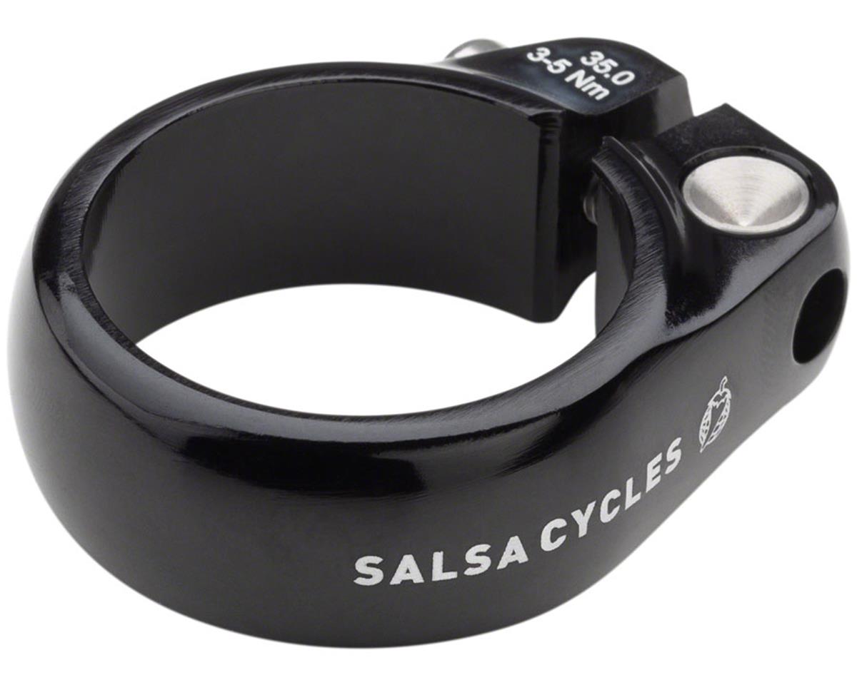 Salsa Lip-Lock Seat Collar (Black) (35.0mm)