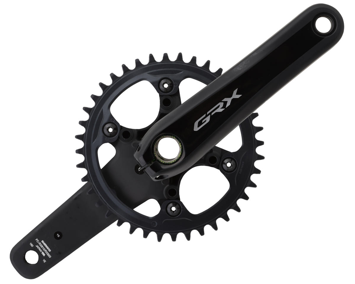 Shimano GRX RX820-1 Crankset (Black) (1 x 12 Speed) (Hollowtech II) (160mm) (40T)