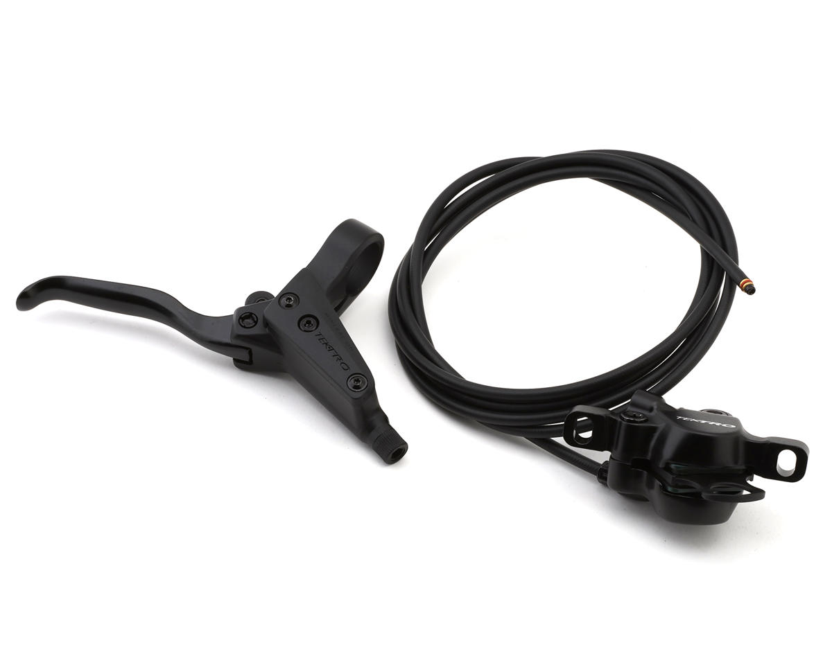 Tektro HD-T280 Disc Brake & Lever (Black) (Rear) (Hydraulic) (Post Mount)