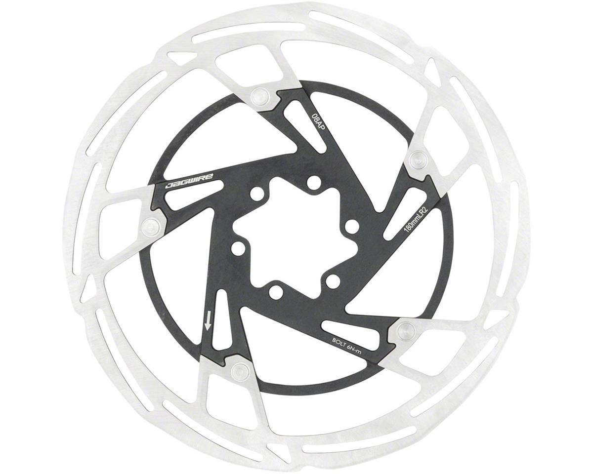 Jagwire Pro LR2 Disc Brake Rotor (Silver/Black) (6-Bolt) (180mm)