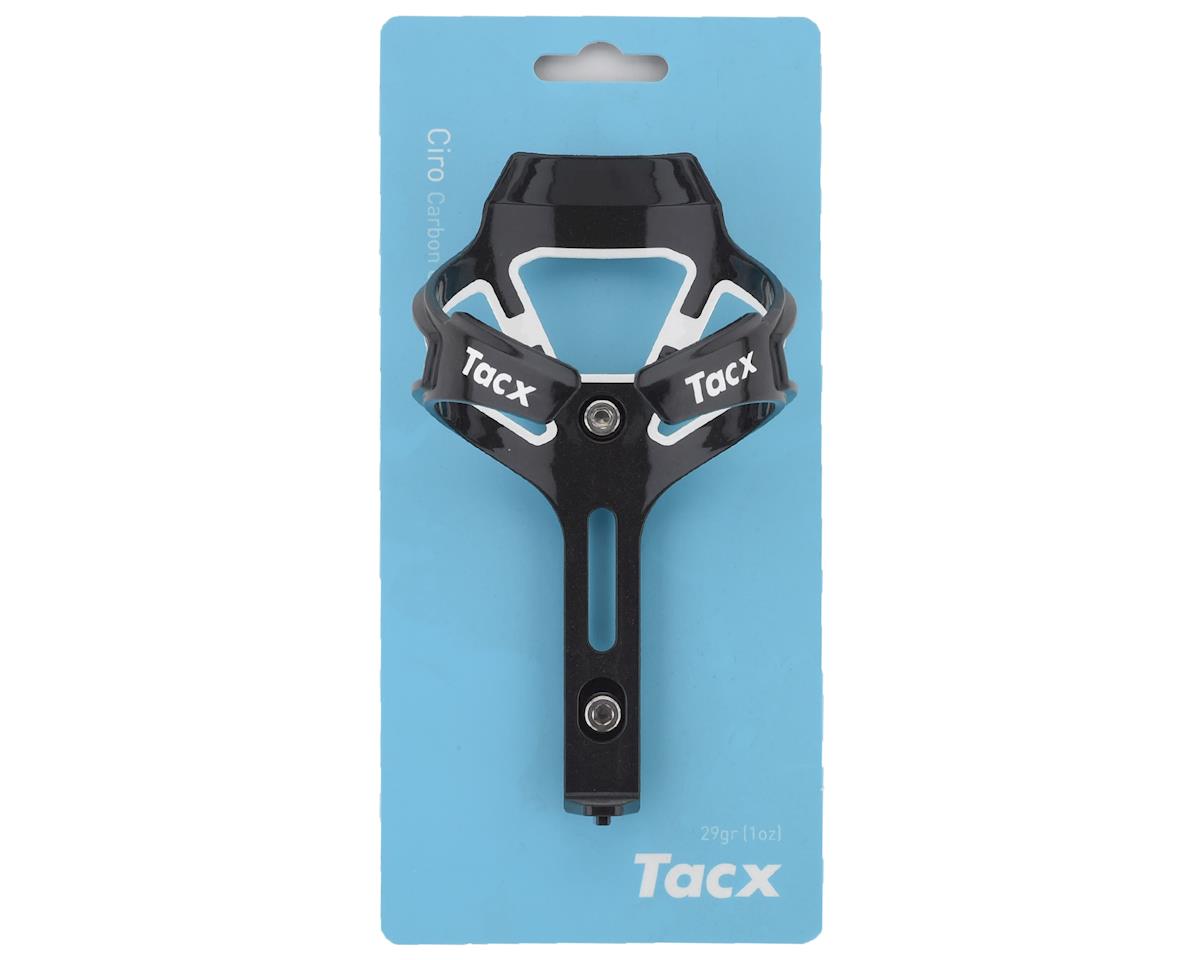 Garmin Tacx Ciro Carbon Water Bottle Cage (White)