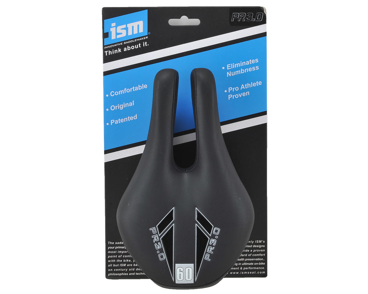 ISM PR 3.0 Saddle (Black) (Steel Rails) (145mm)