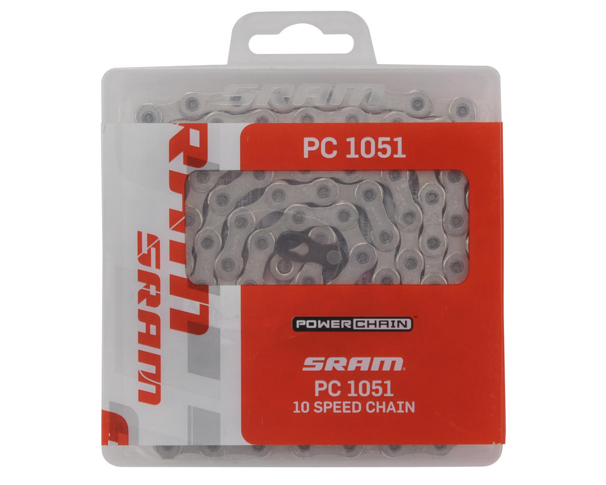 SRAM PC-1051 PowerLock Chain (Silver) (10 Speed) (114 Links)