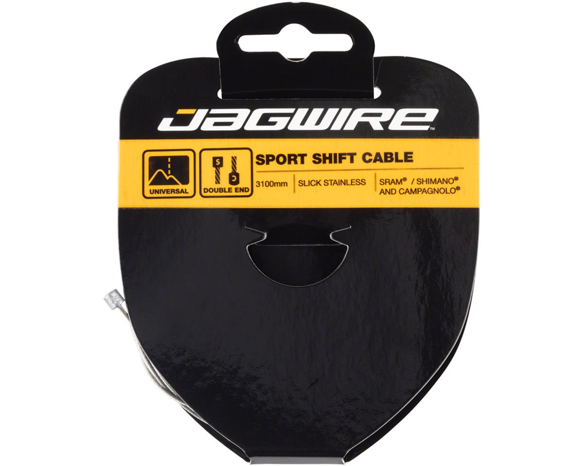Jagwire Sport Slick Derailleur Cable (For SRAM/Shimano/Campy) (Double End) (1.1mm) (3100mm) (Stainless)