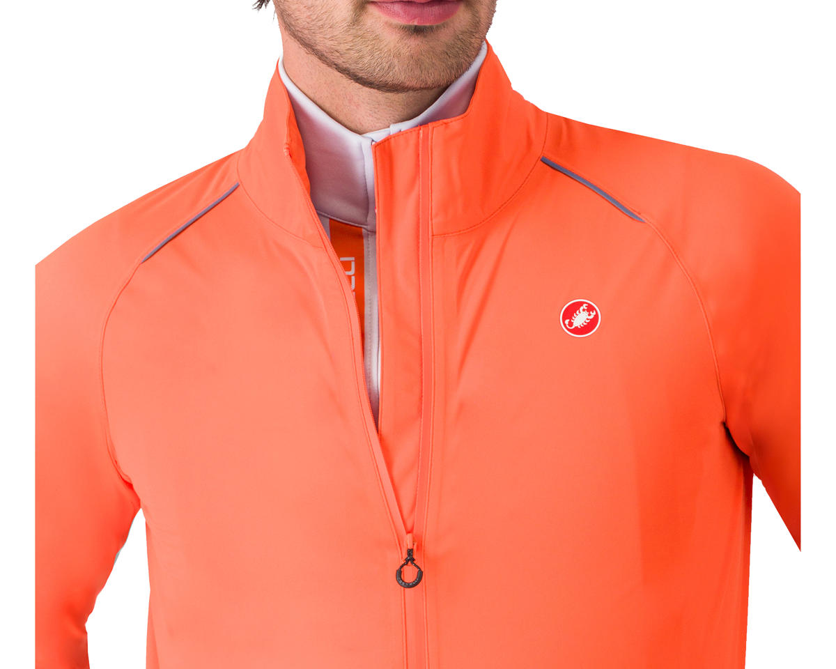 Castelli Emergency 3 Rain Jacket (Brilliant Orange) (S)